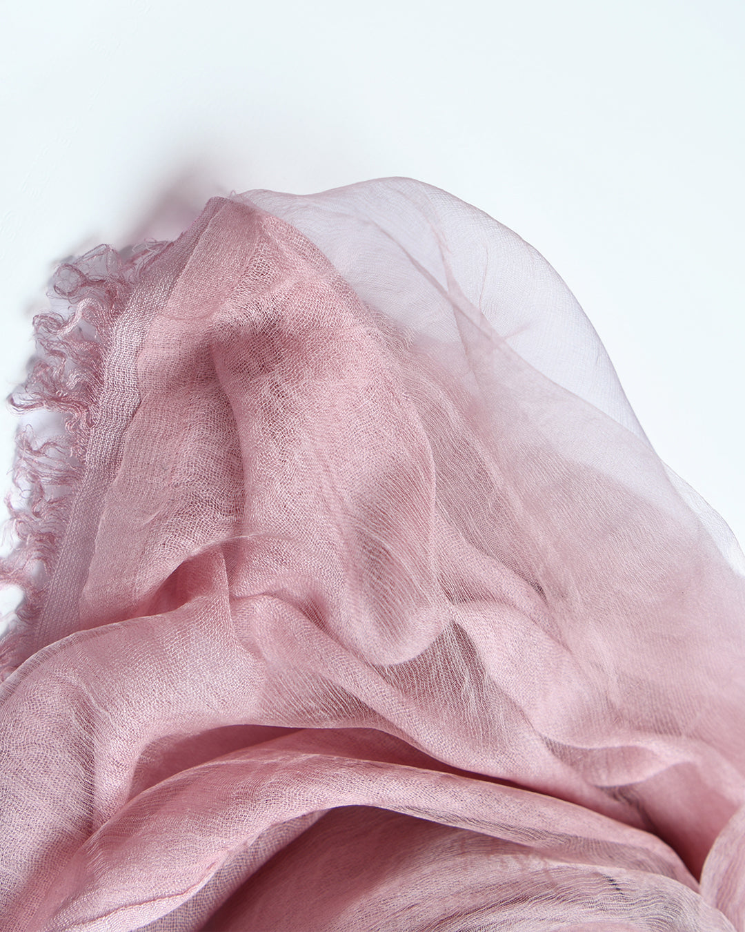 The OrganzaXCotton Double-Layered Scarf in Cherry Blossom - image 2