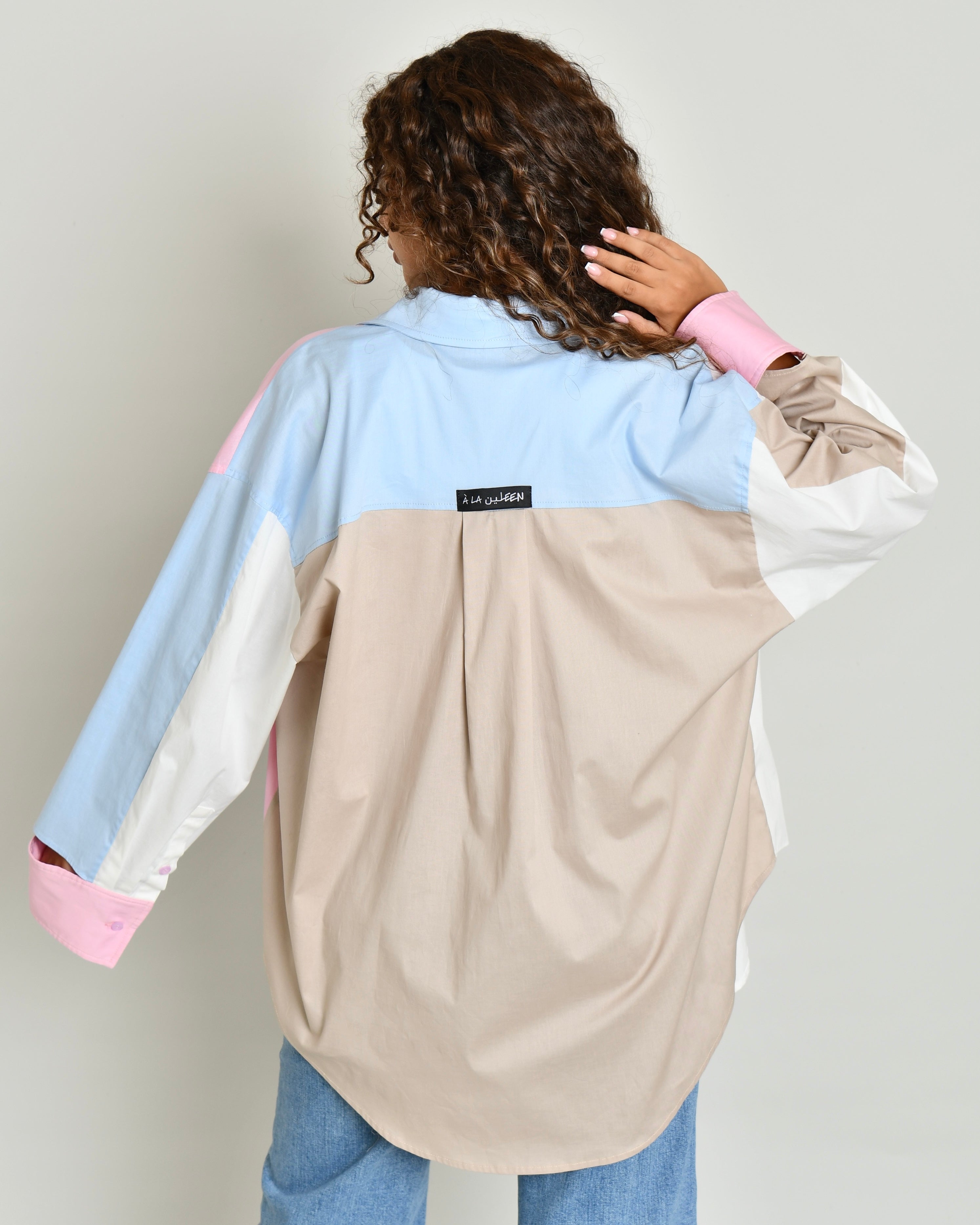 The Combination Shirt in four-color poplin - image 1