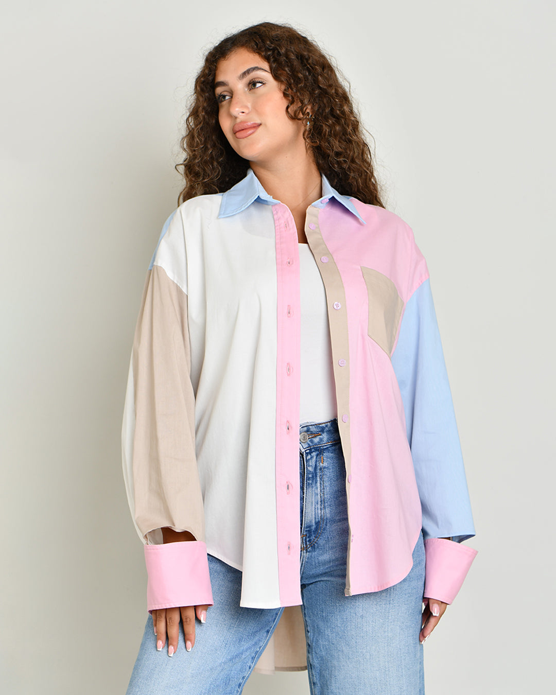 The Combination Shirt in four-color poplin - image 6
