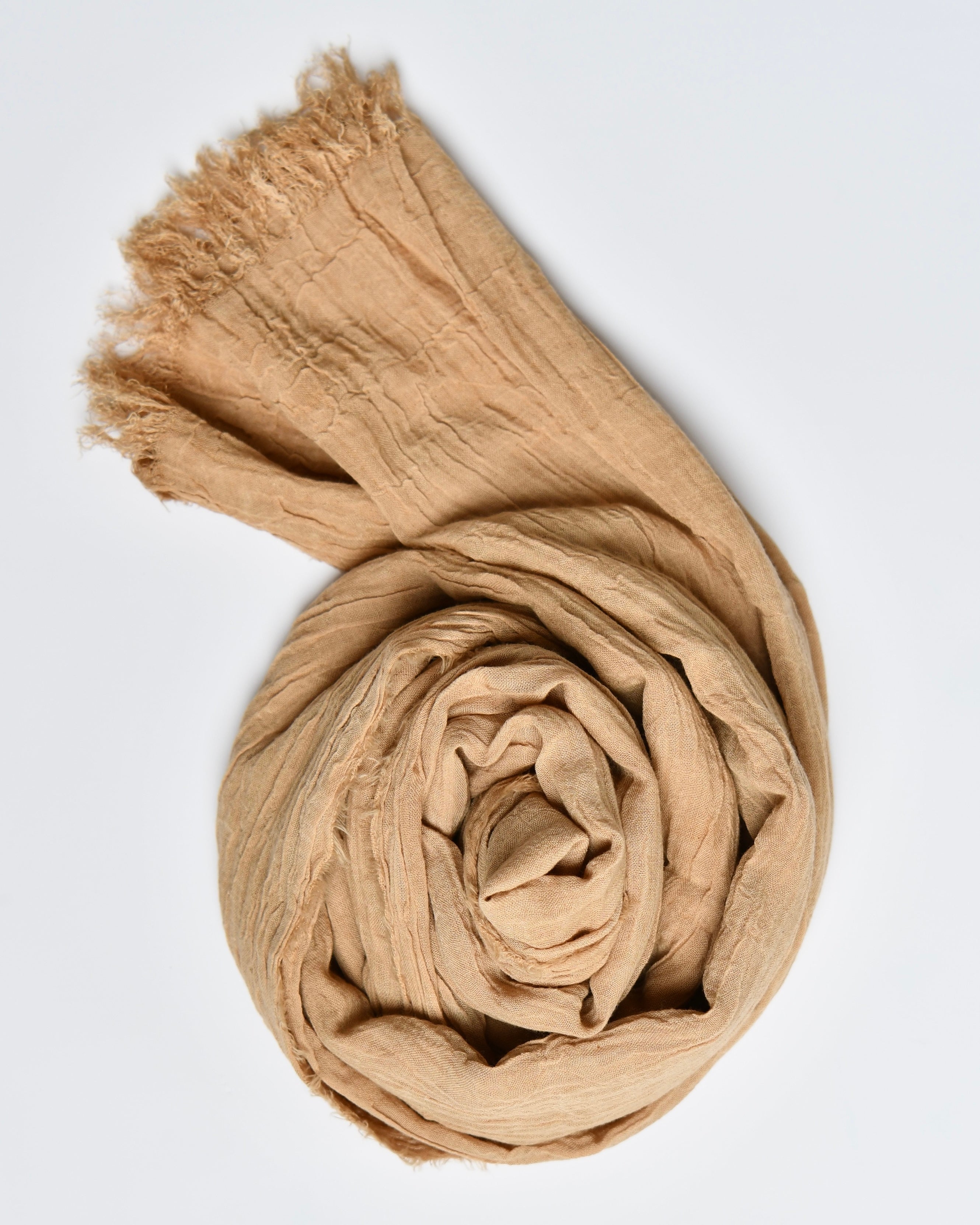 The Cotton Scarf in camel - image 2