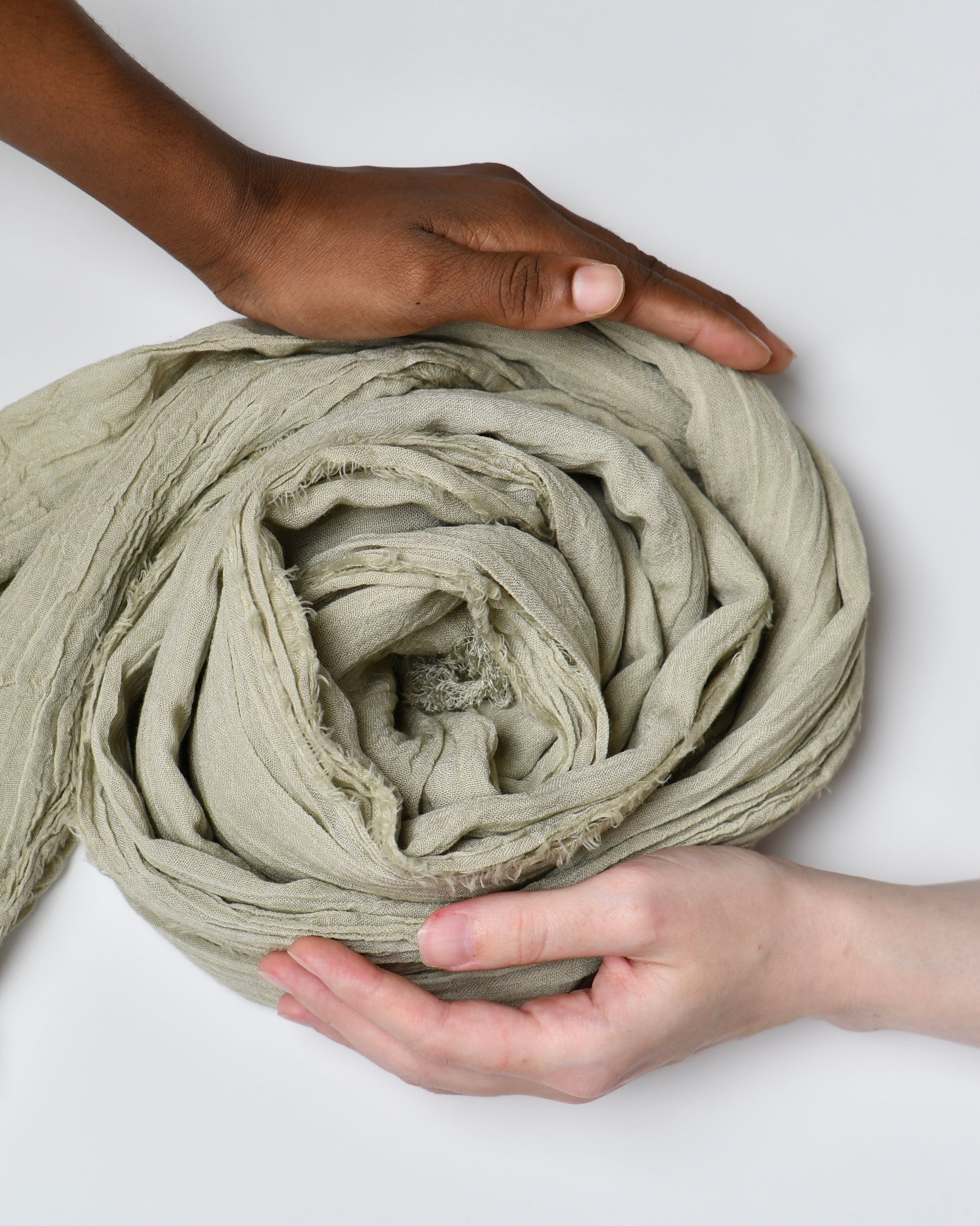 The Cotton Scarf in sand - image 1