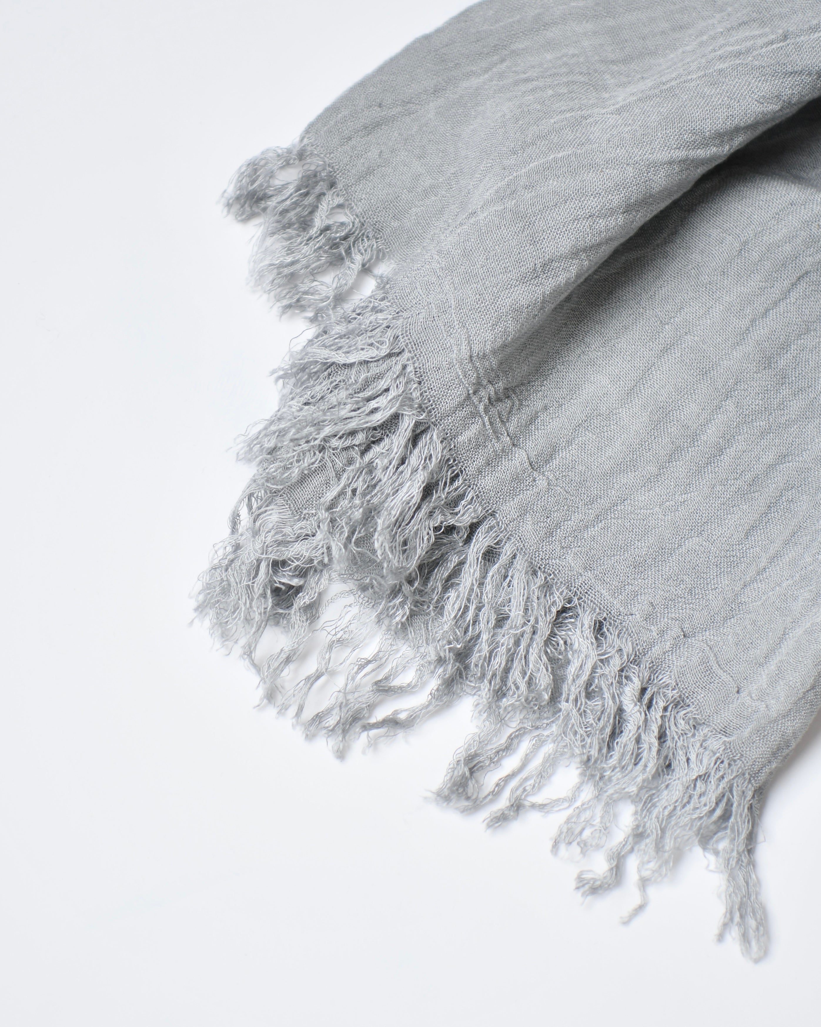 The Cotton Scarf in silver grey - image 3