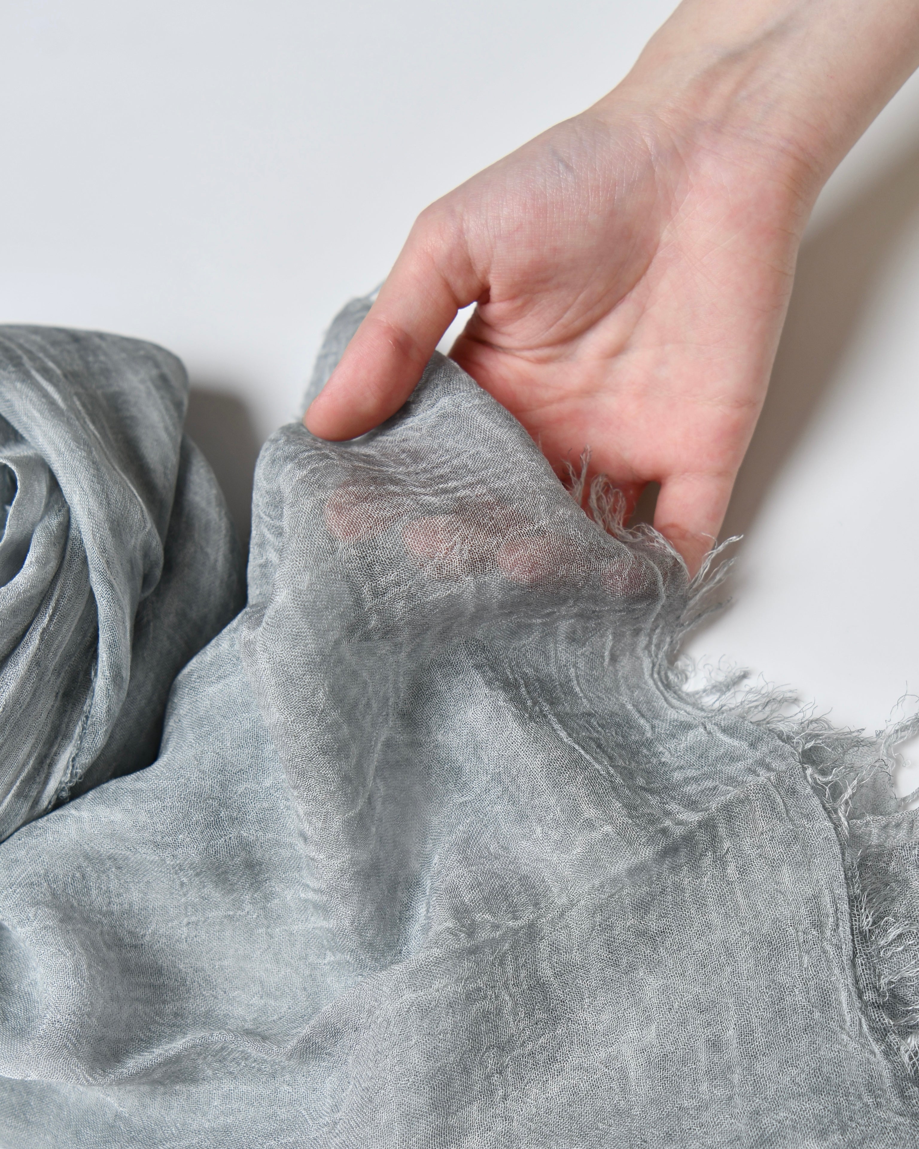 The Modal Scarf in silver grey - image 3